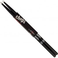 Shaw 5A Chops Sticks Hickory Nylon Tip Black