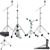 Gibraltar 6000 Series Full Hardware Set Single Pedal & Throne