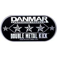 Danmar Double Metal Kick Bass Drum Disc Cold Rolled Alloy