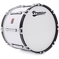 Premier Marching Parade 20" x 14" Große Marschtrommel Weiß