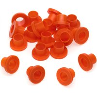 Danmar 20 Pack Nylon Tension Rod Washers Orange