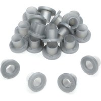 Danmar 20 Pack Nylon Tension Rod Washers Silver