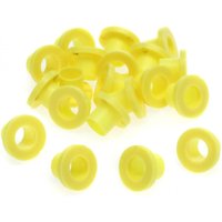 Danmar 20 Pack Nylon Tension Rod Washers Yellow