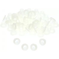 Danmar 50 Pack Nylon Tension Rod Washers White