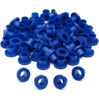 Danmar 100 Pack Nylon Tension Rod Washers Blue