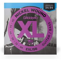 DAddario EXL156 Nickel-Wound Fender Bass VI Strings .024-.084