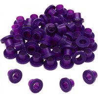 Danmar 100 Pack Nylon Tension Rod Washers Purple