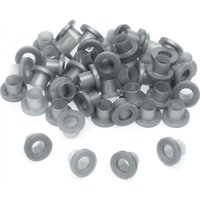 Danmar 100 Pack Nylon Tension Rod Washers Silver