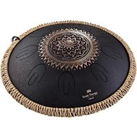 Meinl Sonic Energy Octave Steel Tongue Drum Engraved D Kurd Black