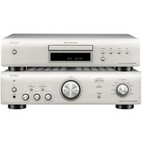 Denon PMA-600NE Amp & DCD-600NE CD Player Hi-Fi Package Silver