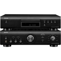 Denon PMA-600NE Amp & DCD-600NE CD Player Hi-Fi Package Black