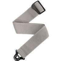 DAddario PWSAL405 Auto Lock Polypro Guitar Strap Silver