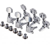 Gotoh SG381-01 Tuner/Maschinenköpfe 3-A Seitensatz Chrome