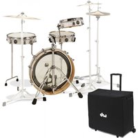 DW Performance Series 20 4pc LowPro Kit & Softcase White Marine