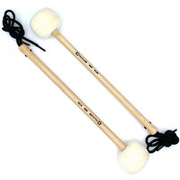 Chalklin Bass Maple Shaft Thonged 65mm Solid Felt Mallets