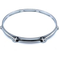 WorldMax 8" Triple Flange 4 Lug Drum Hoop Chrome