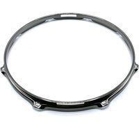 WorldMax 13" Triple Flange 8 Lug Snare Side Drum Hoop Black