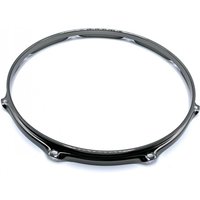WorldMax 12" Triple Flange 8 Lug Snare Side Drum Hoop Black