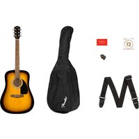 Fender FA-115 Acoustic Dreadnought Pack Sunburst and a Free 90-Day Subscription to Fender Play