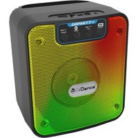 iDance GoParty 1 Rechargeable Bluetooth Speaker with Disco Lights