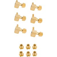 Fender American Standard Series Stratr/Tele Tuning Machines Gold (6)