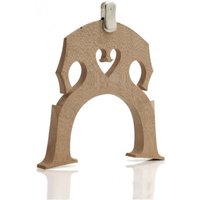 WMutes Metal Double Bass Concert Mute Bright Silver