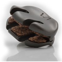 WMutes Metal Violin & Viola Practice Mute Matt Black