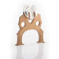 WMutes Metal Cello Practice Mute Bright Silver