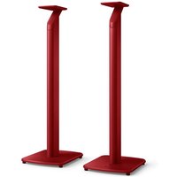 KEF LSX S1 Floor Stands (Pair) Red