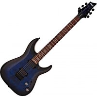 Schecter Omen Elite-6 See-Thru Blue Burst