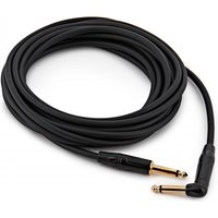 6.35mm TS Jack - 6.35mm TS Jack Right Angled Pro Cable 9m