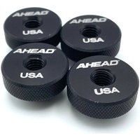 Ahead Speed Nut Cymbal Toppers 4 Pack Black