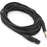 XLR (F) - TRS 6.35mm Jack Pro Cable 6m