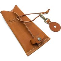 Tackle Hat Holder Leather Stick Holder Saddle Tan