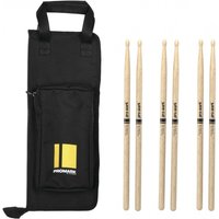 Promark Stick Bag & Classic Attack 5B Oak Drumsticks Bundle