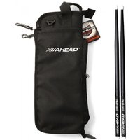Ahead Drumstick Bag & Speed Metal Sticks Black
