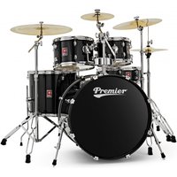 Premier Revolution 22" 5pc Drum Kit Bundle Black