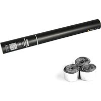 50cm Handheld Streamer Cannon Metallic Silver
