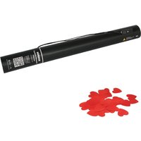 50cm Electric Confetti Cannon Red Hearts