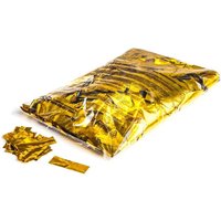 1kg Metallic Confetti Rectangles Gold