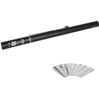 80cm Electric Confetti Cannon White/Silver