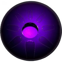 Idiopan Domina 12 Tunable Steel Tongue Drum Royal Purple