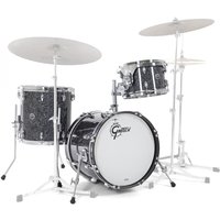 Gretsch USA Brooklyn 18" 3pc Shell Pack Deep Black Marine Pearl