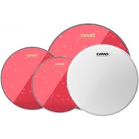 Evans Hydraulic Red Fusion Pack (10"12"14") & 14" UV1 Snare Batter