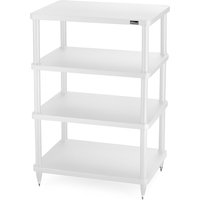 Solidsteel S3 4 Level Hi-Fi Stereo Rack White