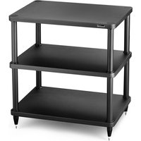 Solidsteel S3 3 Level Hi-Fi Stereo Rack Black