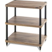 Solidsteel S3 3 Level Hi-Fi Stereo Rack Walnut