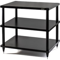 Solidsteel S2 3 Level Hi-Fi Stereo Rack Black