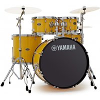 Yamaha Rydeen 22" Drum Kit w/Cymbals Mellow Yellow