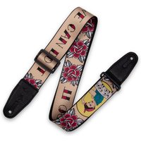 Levys MPD2-125 Prints Polyester w Leather Ends 2" Rosie the Riveter
